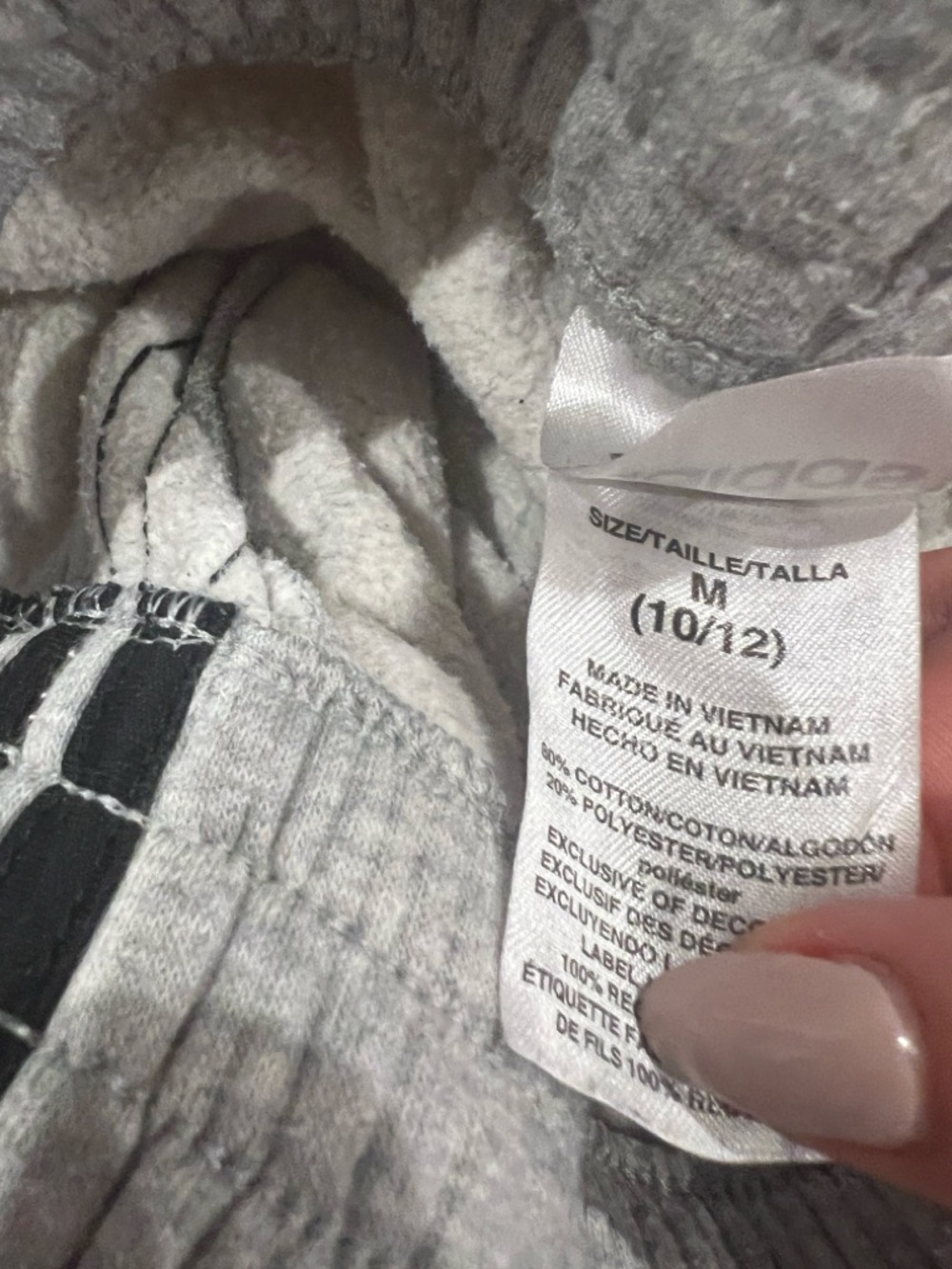 adidas Kids Sweatpants Trio - Gray & Navy - Picture 3 of 7